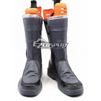 Sword Art Online II SAO Sodo Ato Onrain Gun Gale Online GGO Kirigaya Kazuto Kirito Black Shoes Cosplay Boots - A Edition