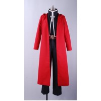 Fullmetal Alchemist Edward Cosplay Costume (Red )