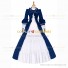 Victorian Style 18th Century Southern Belle Masquerade Blue Ball Gown Dress