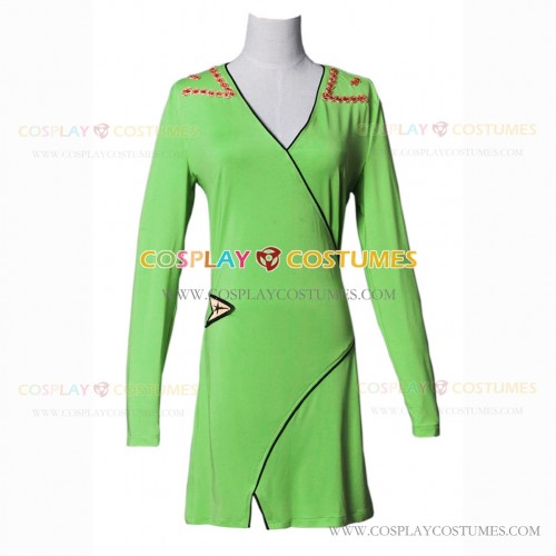 Wrap Costume for Star Trek TOS Cosplay Green Dress