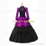 Gothic Victorian Marie Antoinette Theater Layered Evening Gown Rose Dress