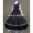 Lady Colonial Princess Fairytale Fantasy Lolita Stripes Ball Gown Prom