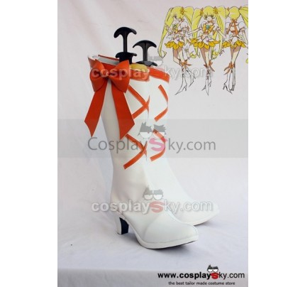 Smile Precure! Pretty Cure Cure Sunshine Cosplay Boots