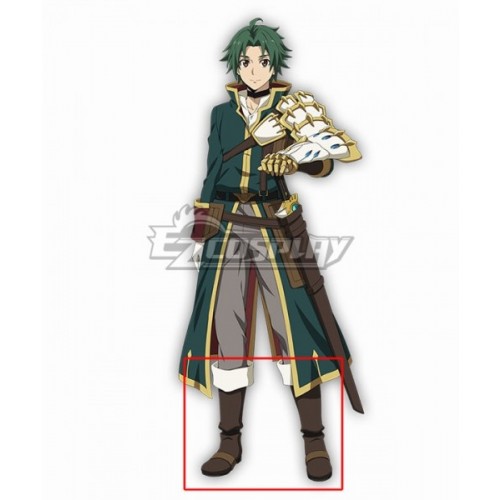 Record Of Grancrest War Grancrest Senki Theo Cornaro Brown Shoes Cosplay Boots