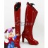 Darkstalkers Lilith Red Shoes Cosplay Boots