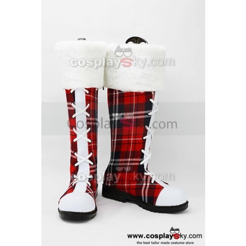 LoveLive! Boots Cosplay Shoes Christmas Version B
