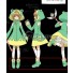 Cardcaptor Sakura: Clear Card Sakura Kinomoto Frog Battle Suit Green Shoes Cosplay Boots