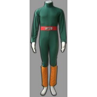 Naruto Long Sleeves Rock Lee Cosplay Costume