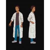 Dorohedoro Professor Kasukabe Cosplay Costume