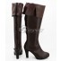 Noragami Aragoto Bishamonten Veena Brown Shoes Cosplay Boots