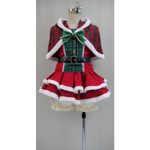 Love Live SR Card Hanayo Koizumi Christmas Cosplay Costume