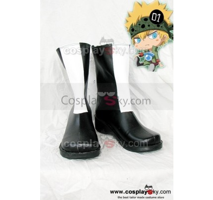 Katekyo Hitman Reborn Colonnello Cosplay Boots