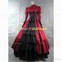 Gothic Steampunk Medieval Fantasy Theatrical Premium Quality Costume Dress Wine