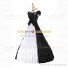 Vintage Gothic Lolita Victorian Rococo Black Evening Ball Gown Dress