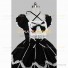 Classical Gothic Lolita Dress Black Tiered Short Sleeve Lolita Dress