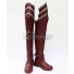 Fire Emblem Deen Red Shoes Cosplay Boots