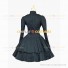 Steampunk Victorian Style Military Coat Gothic Lolita Coat Dress Black