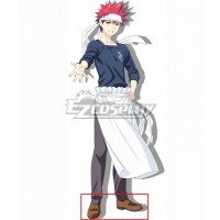 Food Wars Shokugeki No Soma Soma Of The Shokugeki Yukihira Souma Brown Cosplay Shoes