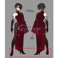 RWBY Volume 4 Cinder Fall Black Cosplay Shoes