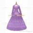 Gothic Lolita Victorian Rococo Stage Long Luxury Light Purple Dress Ball Gown