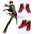 Persona 5: Dancing Star Night Protagonist Akira Kurusu Ren Amamiya Red Cosplay Shoes Cosplay Boots