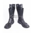 Resident Evil Umbrella Security Service Vector Black Shoes Cosplay Boots