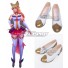 League of Legends LOL Star Guardian Ahri White Cosplay Shoes