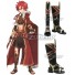 Fate Grand Order Rider Alexander the Great Golden Black Shoes Cosplay Boots