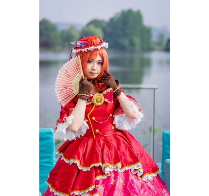 Love Live Maki Nishikino Ball Ver Cosplay Costume