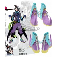 Divine Gate Loki Purple Cosplay Shoes