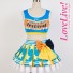 Love Live Rin Hoshizora Cheerleading Uniform Cosplay Costume