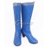 Sailor Moon Mizuno Ami Sailor Mercury Blue Shoes Cosplay Boots