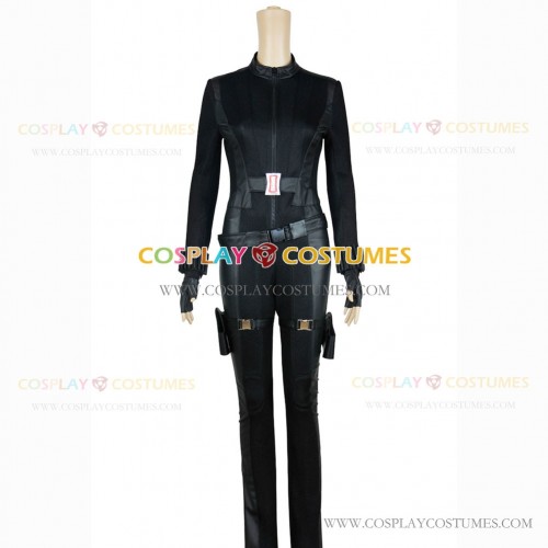 Captain America: Civil War Cosplay Black Widow Costume Outfit