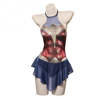 Wonder Woman Swim Cosplay Costume