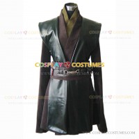 Anakin Skywalker Costume for Star Wars Cosplay Leather Suit