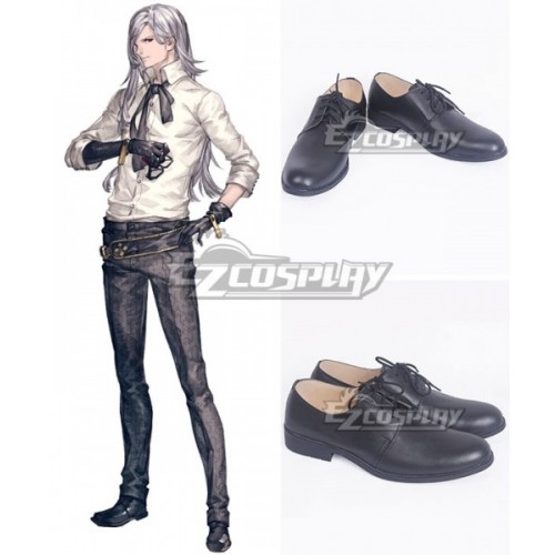 NieR: Automata 2B Commander Adam Black Cosplay Shoes