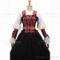 Medieval Faire Renaissance Victorian Pirate Wench Ball Gown Dress