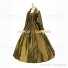 Victorian Style Southern Belle Gothic Lolita Yellow Ball Gown Dress