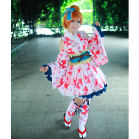 Love Live Honoka Kosaka September Ver Kimono Cosplay Costume