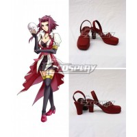 Yu-Gi-Oh! Yugioh 5D's Izayoi Aki Akiza Izinski Witch Of The Black Rose Red Cosplay Shoes