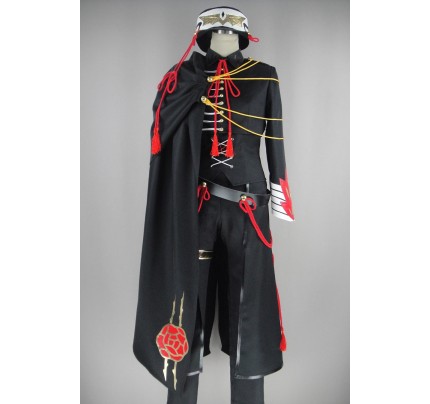 Code Geass Code Black Lelouch Lamperouge Cosplay Costume