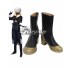 Touken Ranbu Nakigitsune Black Shoes Cosplay Boots