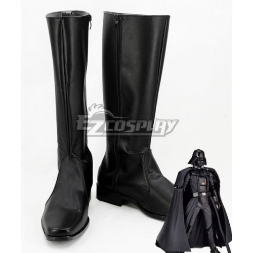 Star Wars Darth Vader Black Shoes Cosplay Boots