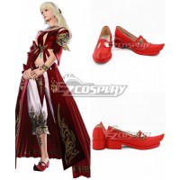 Final Fantasy FFXIV Lyse Hext Red Cosplay Shoes