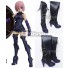 Fate Grand Order Mash Kyrielight Black Shoes Cosplay Boots