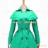 Classic Victorian Gothic Cape Coat Reenactment Green Dress