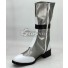 God Eater 2 Protagonist Female Silver Shoes Cosplay Boots