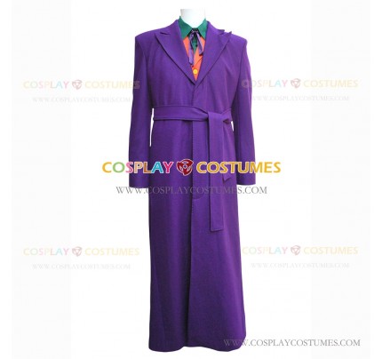 Batman Cosplay Costume The Joker Costume Purple Full Set