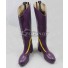 Sword Art Online ALfheim Online SAO ALO Konno Yuuki Mother's Rosario Purple Shoes Cosplay Boots