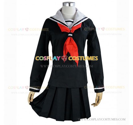 Hell Girl Cosplay Ai Enma Costume Black School Uniform Halloween